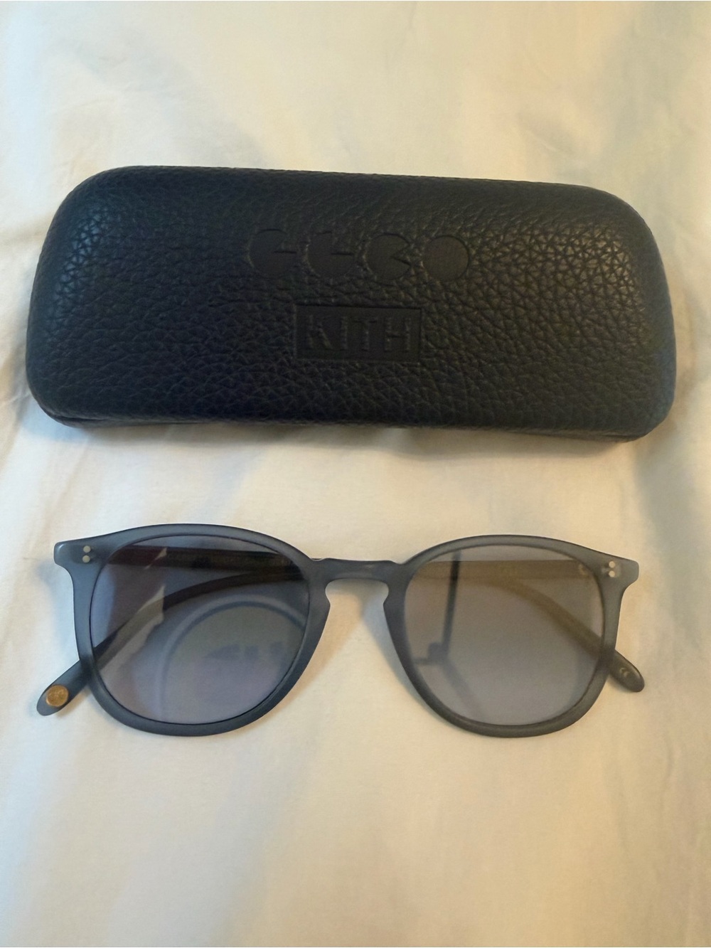 Kith Men's Black Sunglasses Case with Sunglasses
